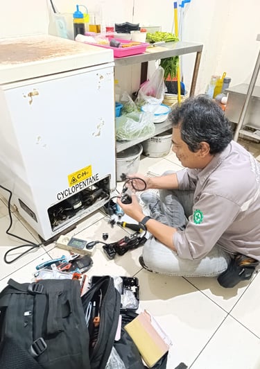 service freezer surabaya