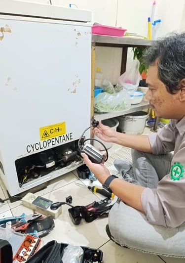 service freezer surabaya