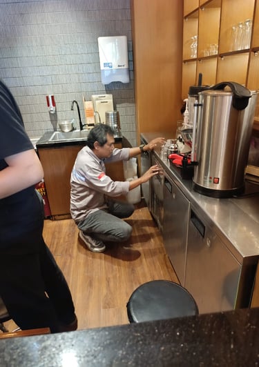 service under counter surabaya