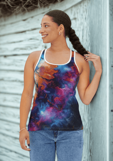 woman wearing vest