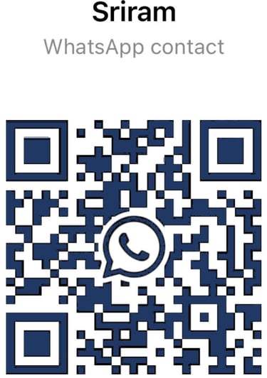 QR Code of Sriram Contact 