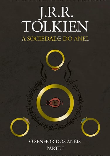 capa do livro O Senhor dos Anéis: A Sociedade do Anel