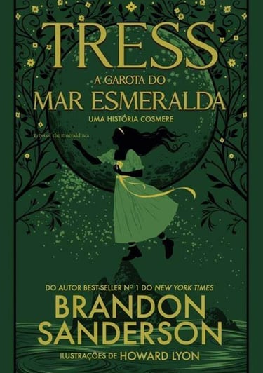 capa do livro1 Tress a garota de mar de esmeralda