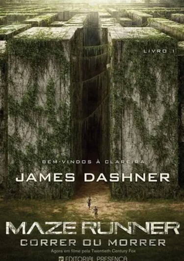 capa do livro Maze Runner: correr ou morrer 