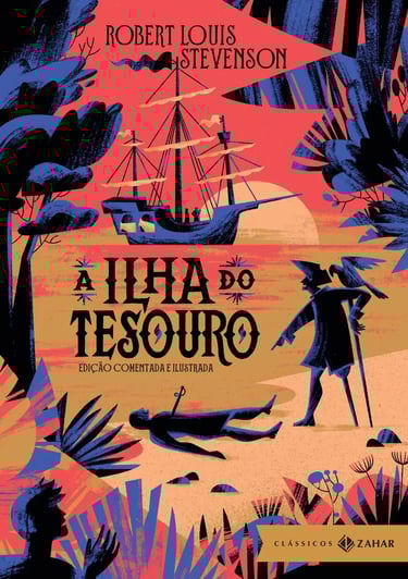 capa do livro a ilha do tesouro