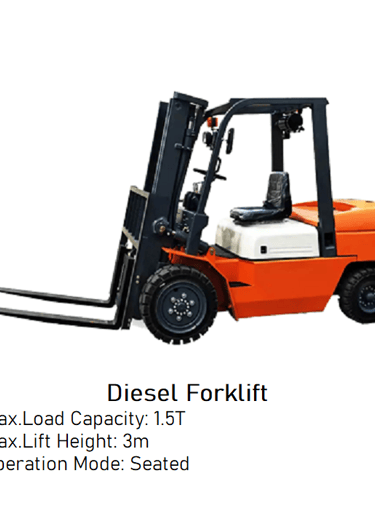 Brand New 1.5T Diesel Forklift image