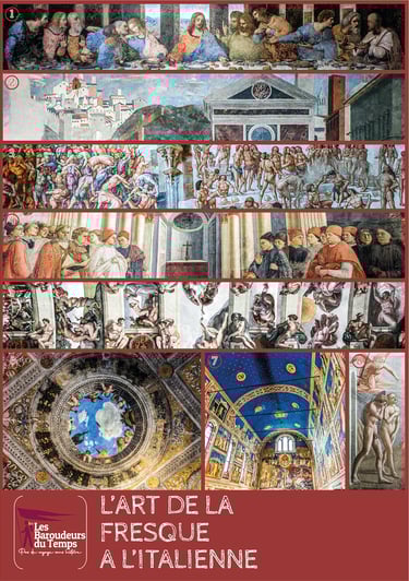 l'art de la fresque à l'italienne