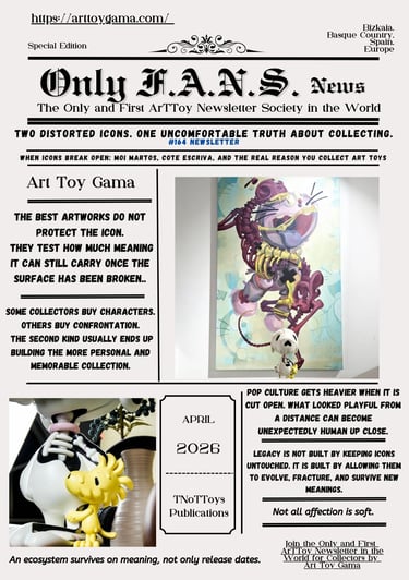 ART TOY NEWSLETTER SOCIETY FOR COLLECTORS FROM SPAIN