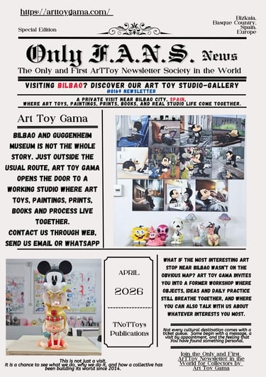 bilbao STUDIO GALLERY ART TOY GAMA Guggenheim Museum Bilbao