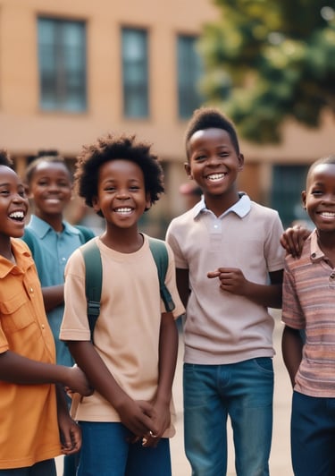 A group of people participating in a protest or rally, holding various flags and signs. The flags include those of Ukraine and Poland, suggesting a show of international solidarity. There are several prominently displayed signs with messages of support and protest.
