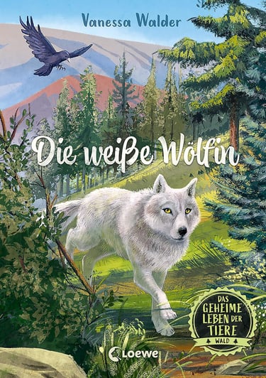 Cover Die weiße Wölfin