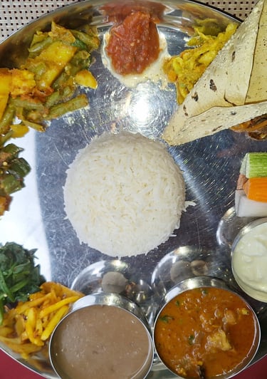 dal Bhat, plat national népalais