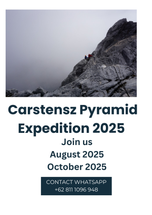 Carstensz Pyramid Schedule Aug 2025 and October 2025