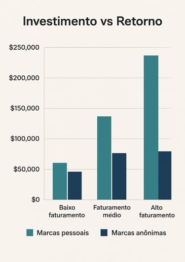Gráfico-barras-comparativo-mostrando-investimento-retorno-para-personal-brands