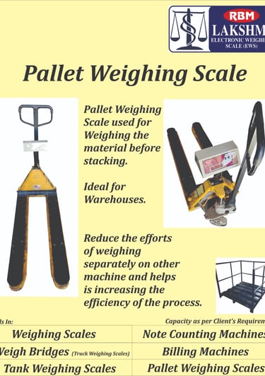 Hand Pallet Weighing Scales