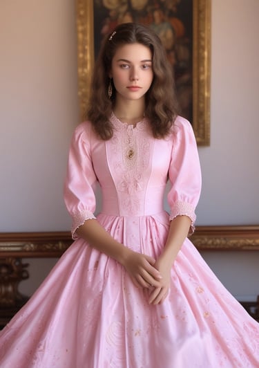 woman swishing her yellow long-sleeved maxi dress