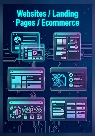 websites, Landing Pages, Ecommerce XRPeak