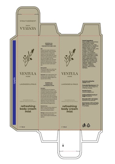 Grafički dizajn i priprema za tisak kozmetičkog brenda