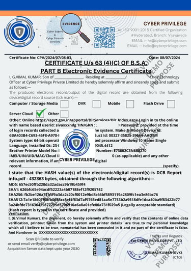65b electronic evidence court advocate lawyers cyber privilege 8977308555