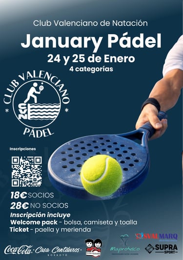 Torneo de Padel en el club valenciano de natación