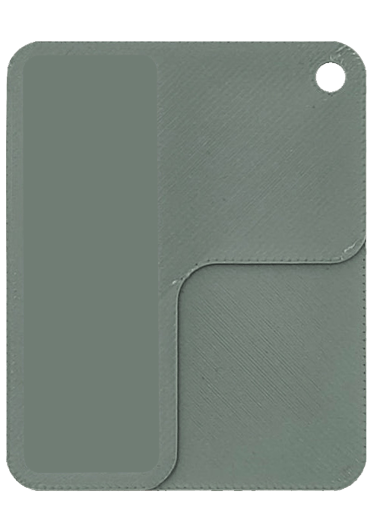 Wzornik koloru : Zieleń Platyny - używanego do druku naszych magnesów z Syrenkami Warszawskimi