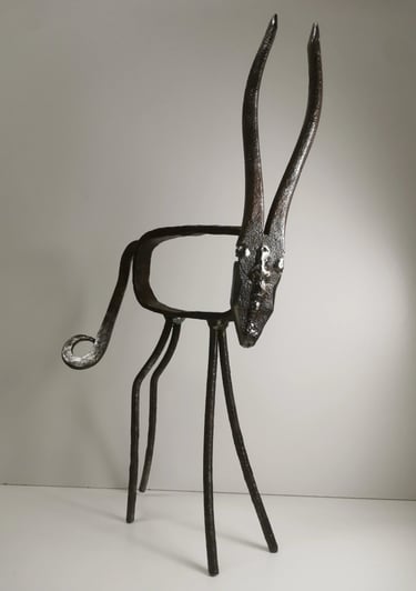 Tenderfoot. Korkeus 29cm. Hinta 125€