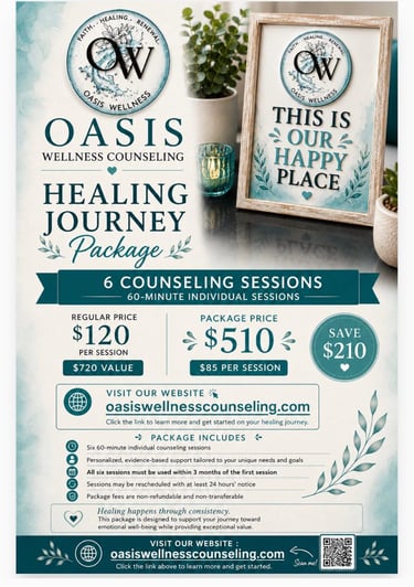 Bundle Therapy 6 sessions for muslim women