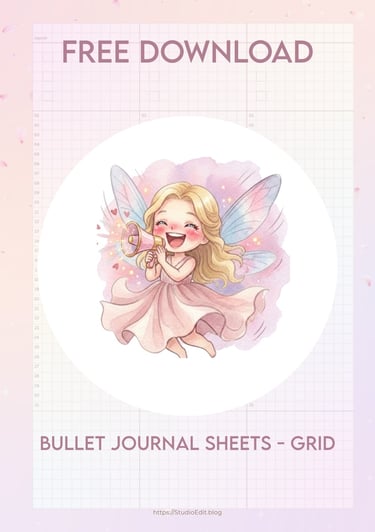 Free download Blush Fairy Bullet Jour Grid