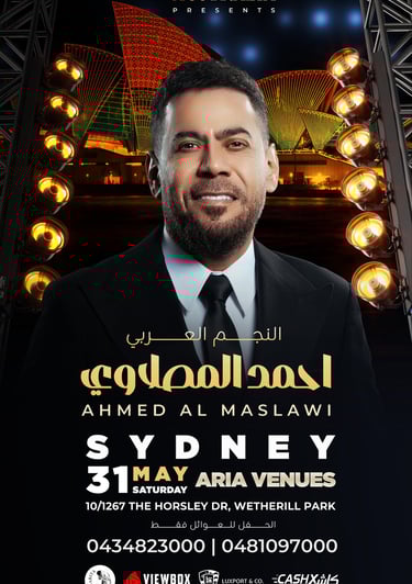 Ahmed AL Maslawi Sydney Concert 2025