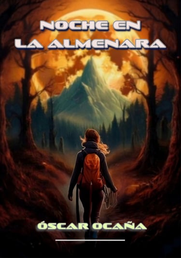 Portada del libro de cuentos 'Noche en La Almenada" de Óscar Ocaña Parrón