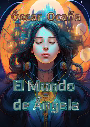 Portada de la novela "El Mundo de Ángela" de Óscar Ocaña Parrón