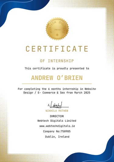  Internship Ireland