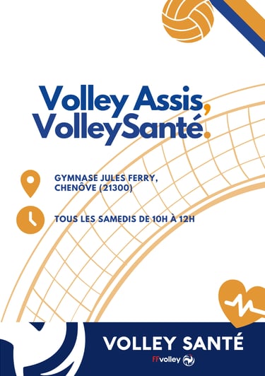 Descriptif volley assis et volley santé