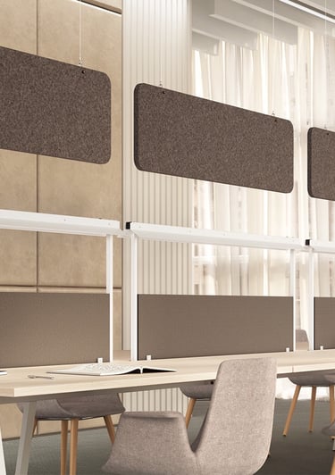 panneau acoustique suspendu 
