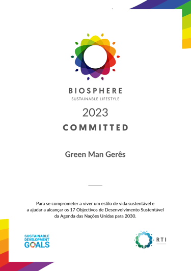 Sustentabilidade. Biosphere Committed.