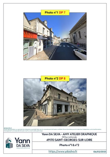 DP 7 et 8 Les photos du terrain existant et de son environnement