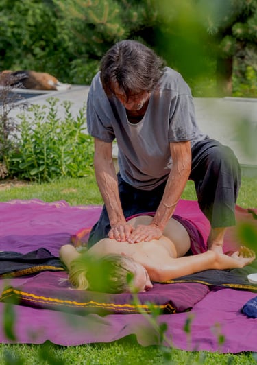 massage du dos