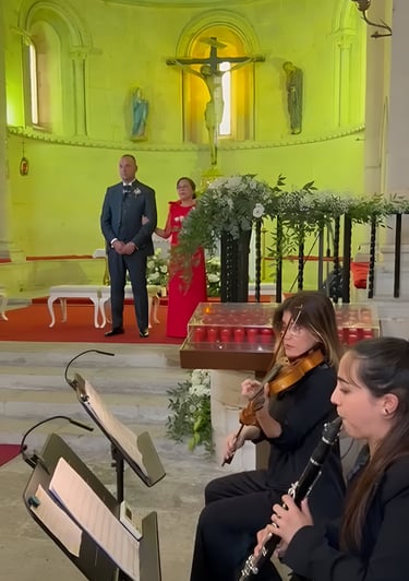 DÚO VIOLÍN Y CLARINETE (BODA L&J 24/08/2024)