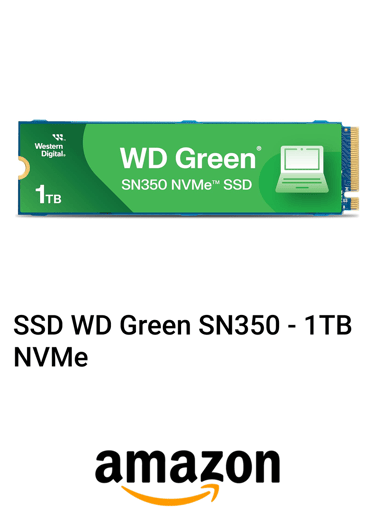 SSD WD Green SN350 1TB NVMe Amazon