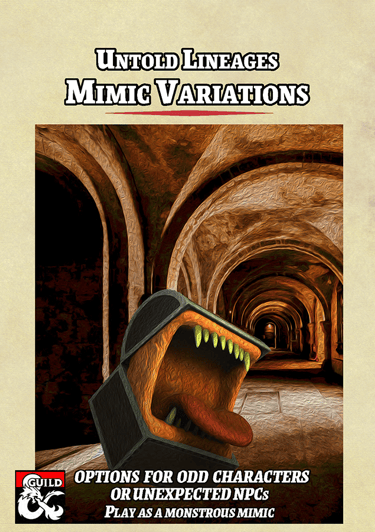 Untold Lineages Mimic Variations Cover