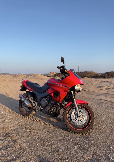 Yamaha TDM 850 motociklo nuoma Klaipėda Gargždai Kretinga Palanga