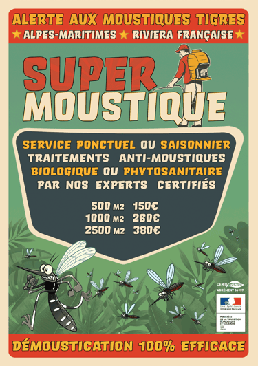 SuperMoustique – spécialiste de la lutte anti-vectorielle