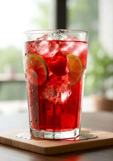 minuman es sirup segar