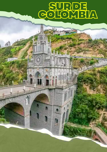 Iglesia de las Lajas en Ipiales al sur de Colombia