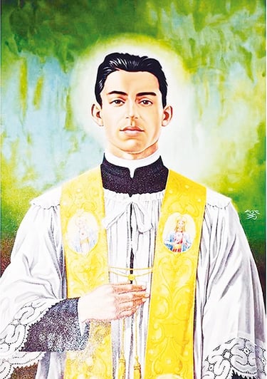 Retrato oficial del Beato Padre Dario Acosta