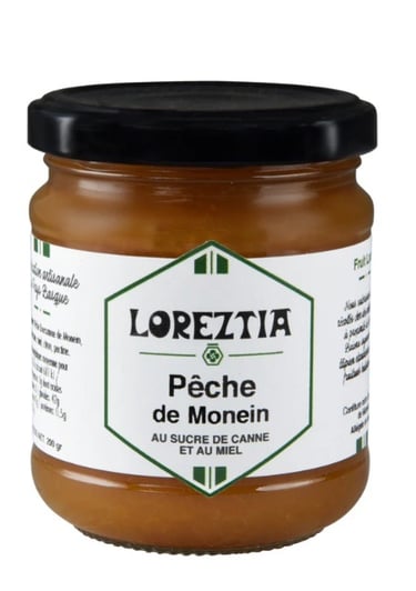 confiture de peches loreztia