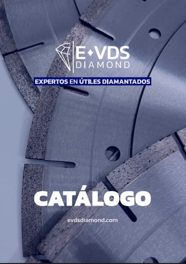Catálogo E-VDS Diamond: Expertos en útiles diamantados para corte y desbaste