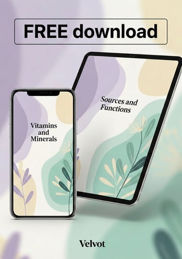 a phone with a phone screen displaying a photo of a phone with vitamins and