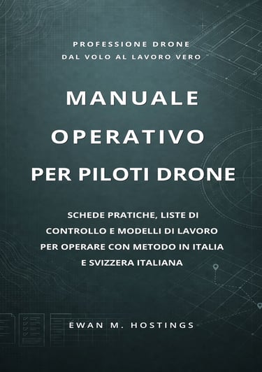 Manuale Operativo per Piloti Drone, di E. M. Hostings