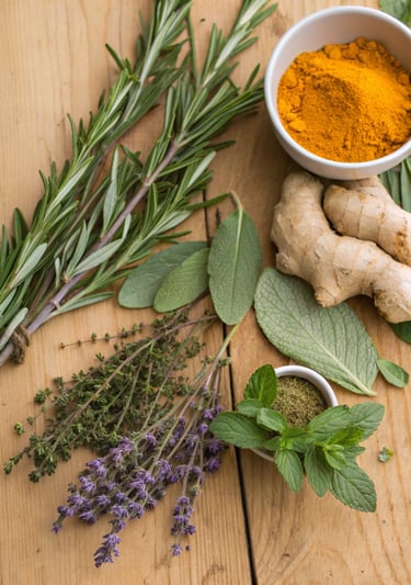 5 rimedi curativi con erbe medicinali